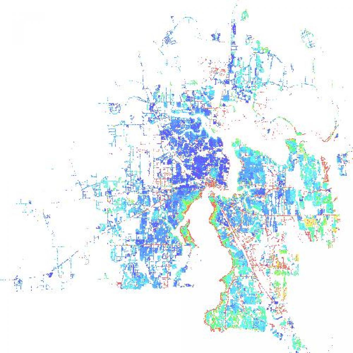 map of Jacksonville demographics