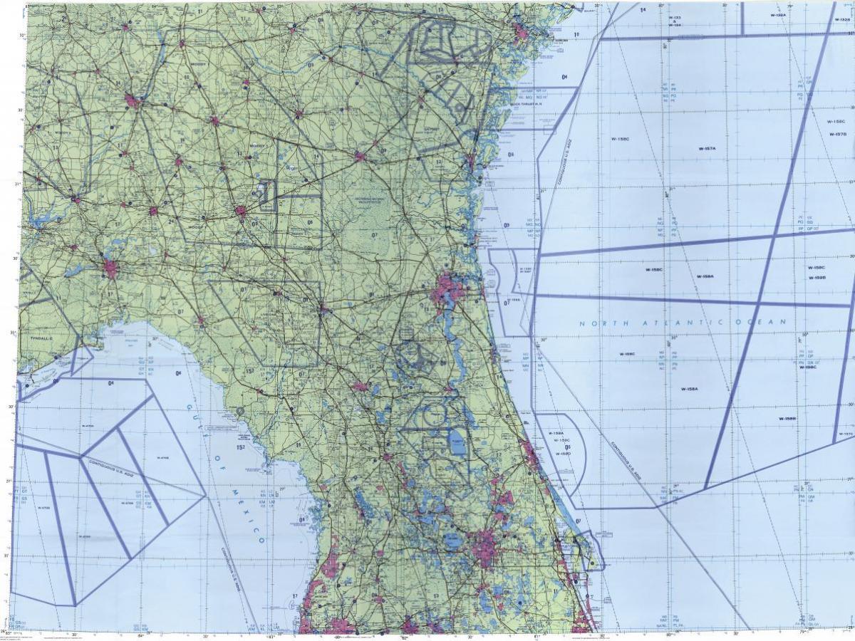 map of Jacksonville topographic