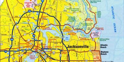 Jacksonville city limits map