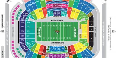 Jacksonville arena map