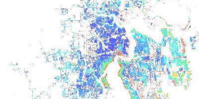 Map of Jacksonville demographics