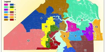 Jacksonville zoning map