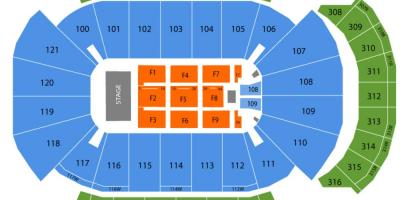 Jacksonville veterans memorial arena map
