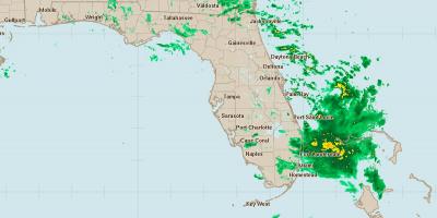 Map of Jacksonville radar