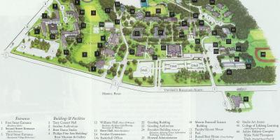 Jacksonville state university map