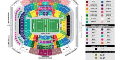 Jacksonville jaguars stadium map